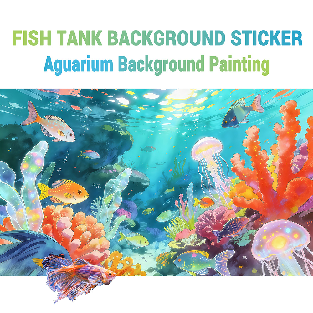 Aquarium Fish Of The World - Fond d'aquarium, décor pour aquarium, monde