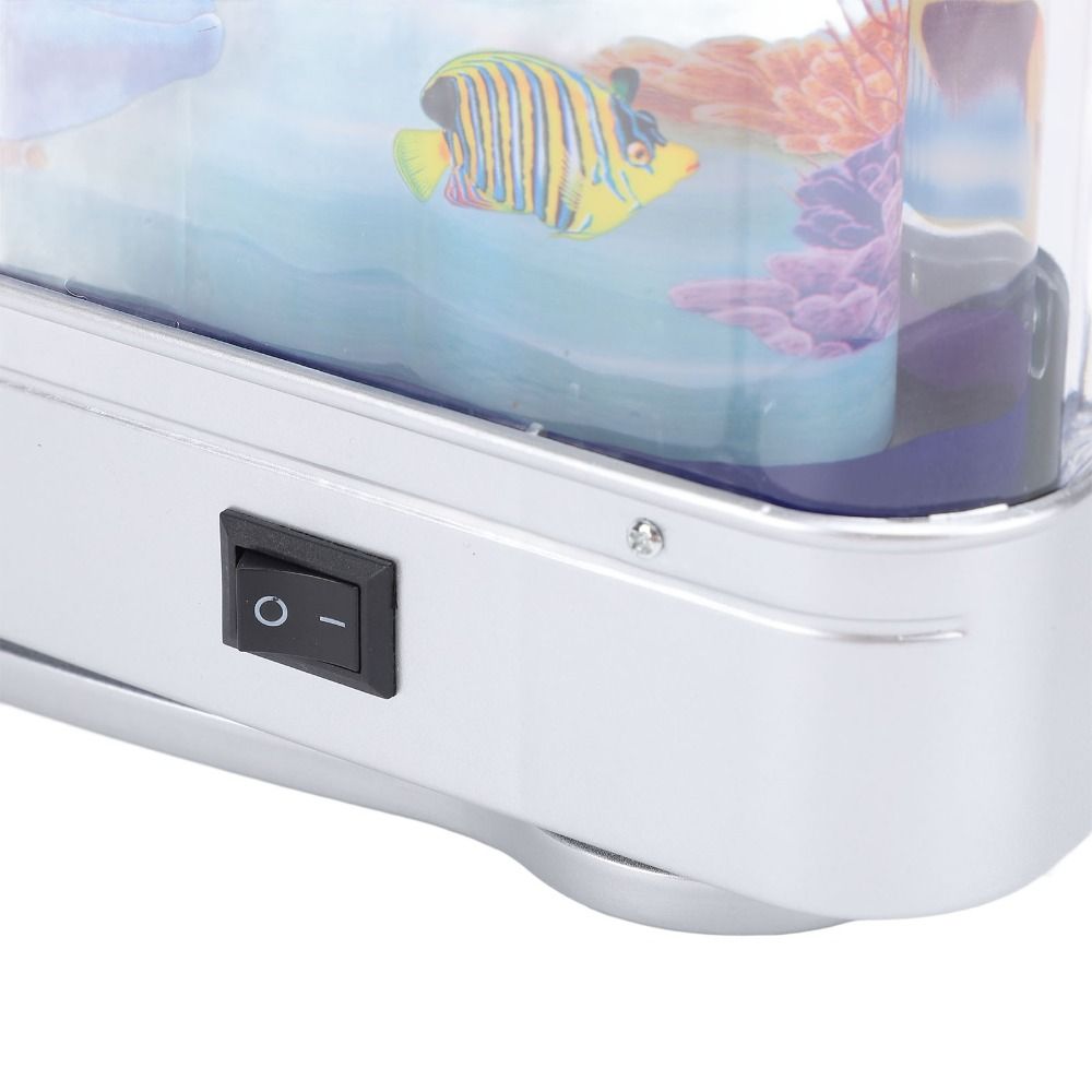 Aquarium Fish Exotic - Faux Aquarium décoratif LED, poisson exotique