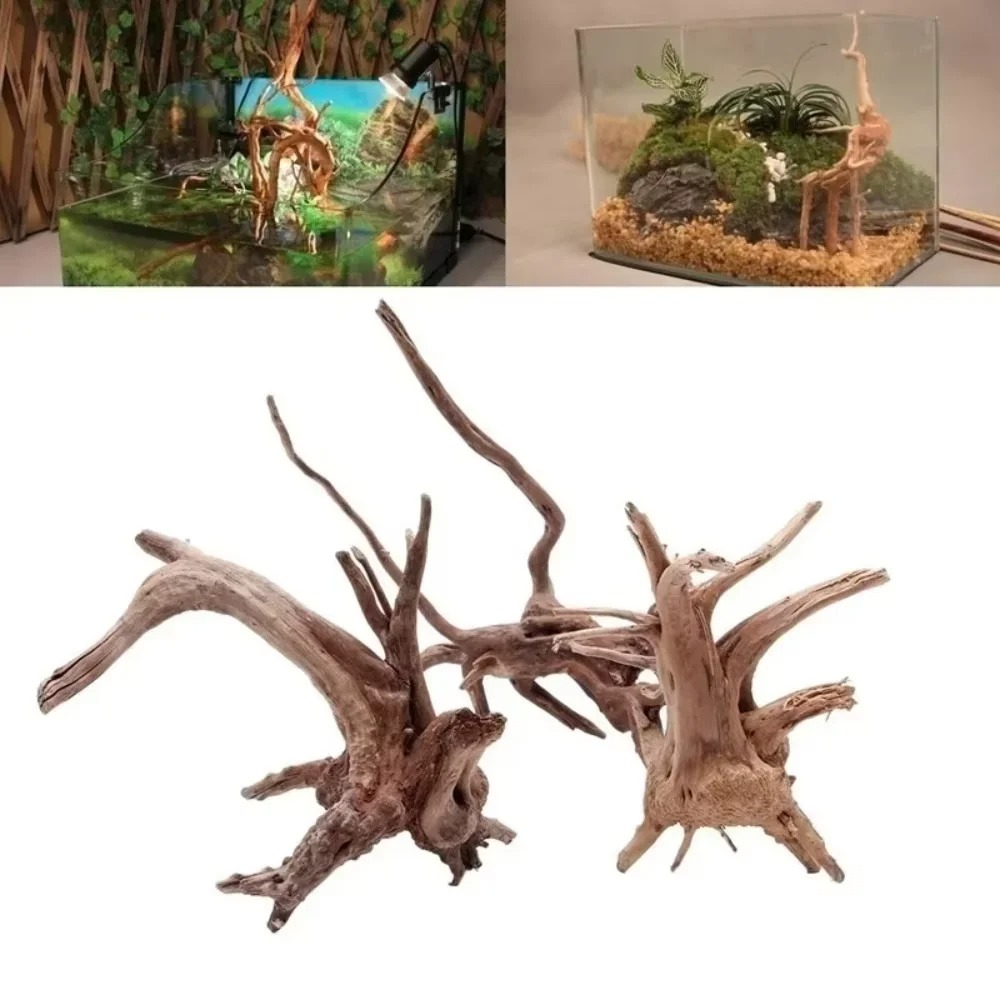 Aquarium Fish Accessories - (15-20cm) Décoration d'aquarium en bois flotté