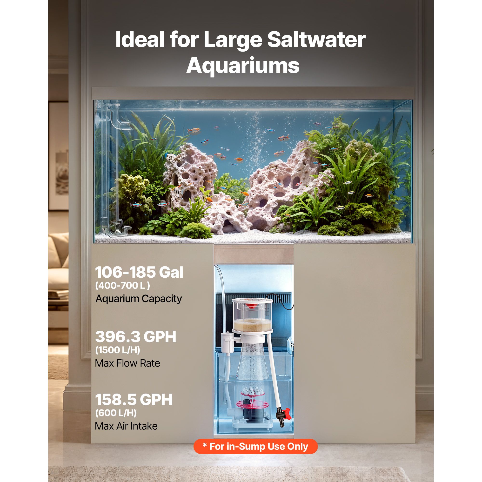Écrémeur de protéines pour aqu - Protein Skimmer Reef avis et prix