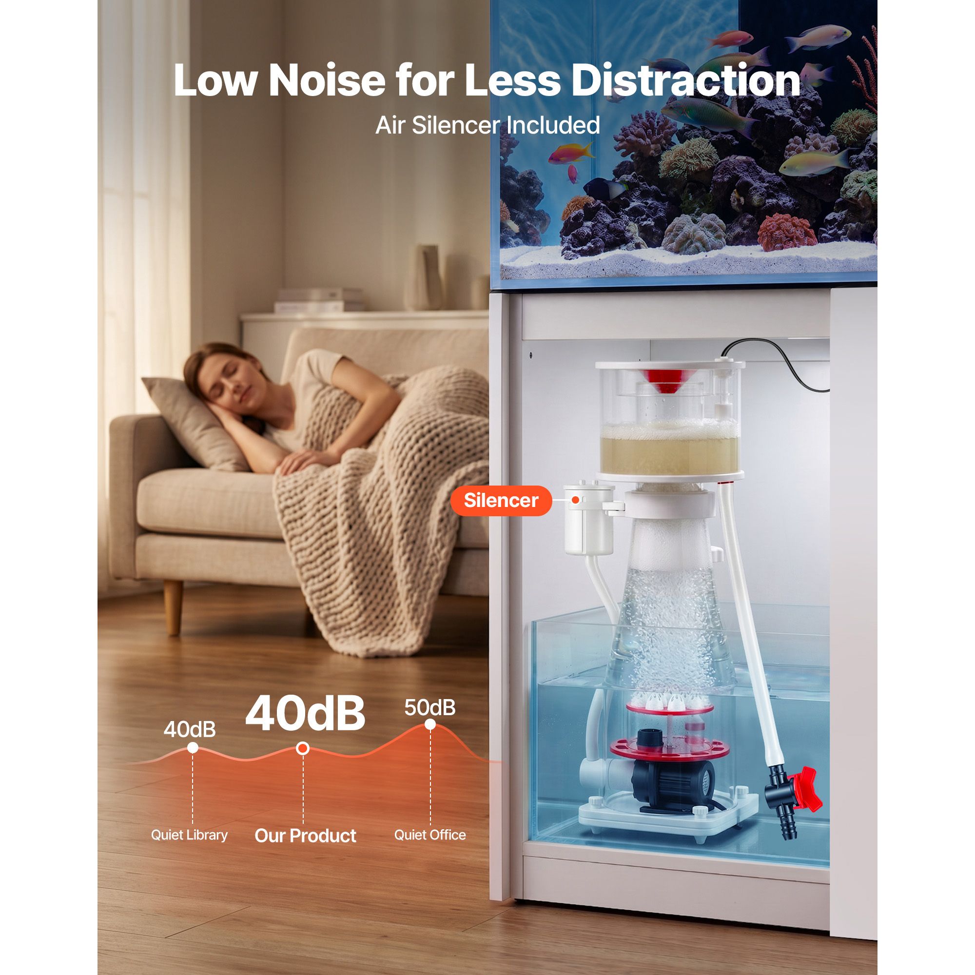 Écrémeur de protéines pour aqu - Protein Skimmer Reef avis et prix