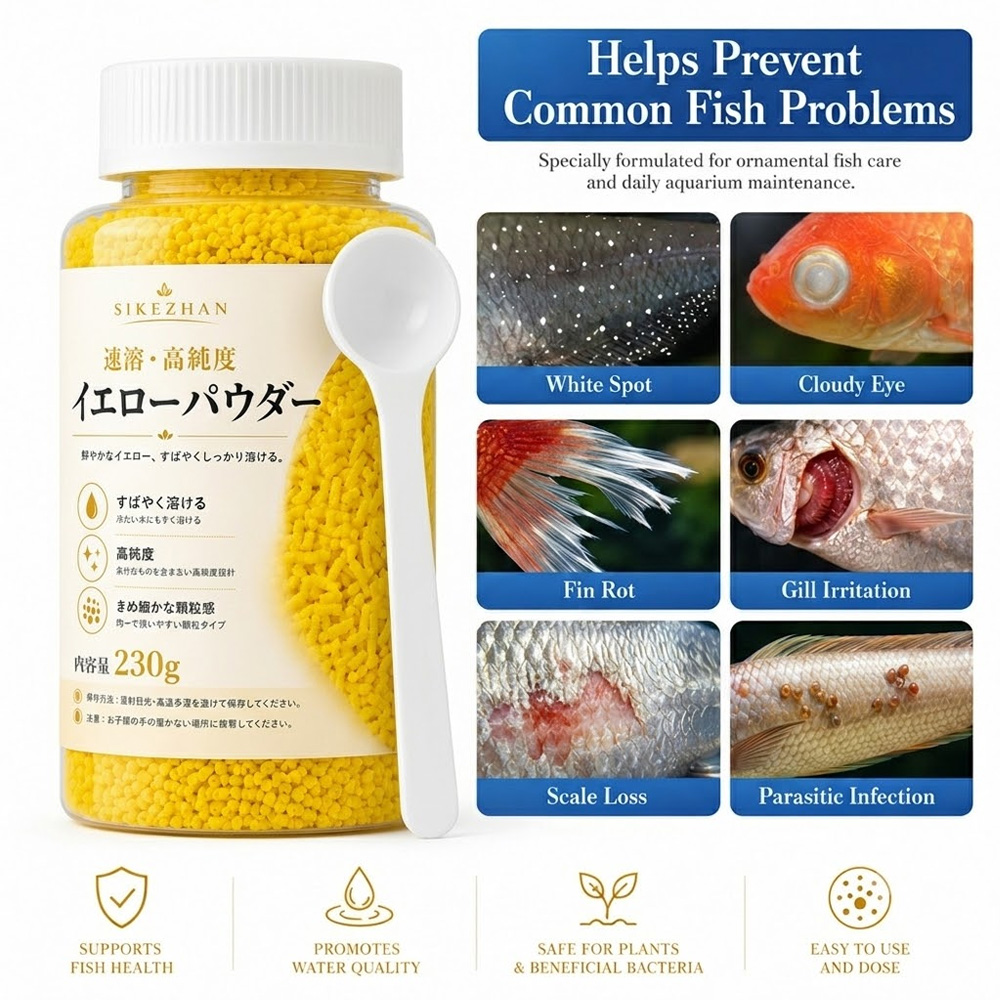 230g de granulés de poudre jau - Aquarium Fish Vitamin avis et prix