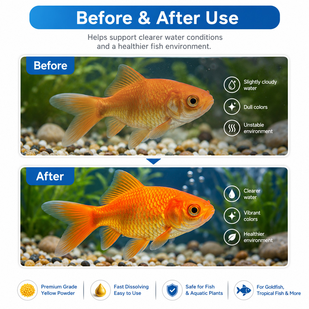 230g de granulés de poudre jau - Aquarium Fish Vitamin avis et prix