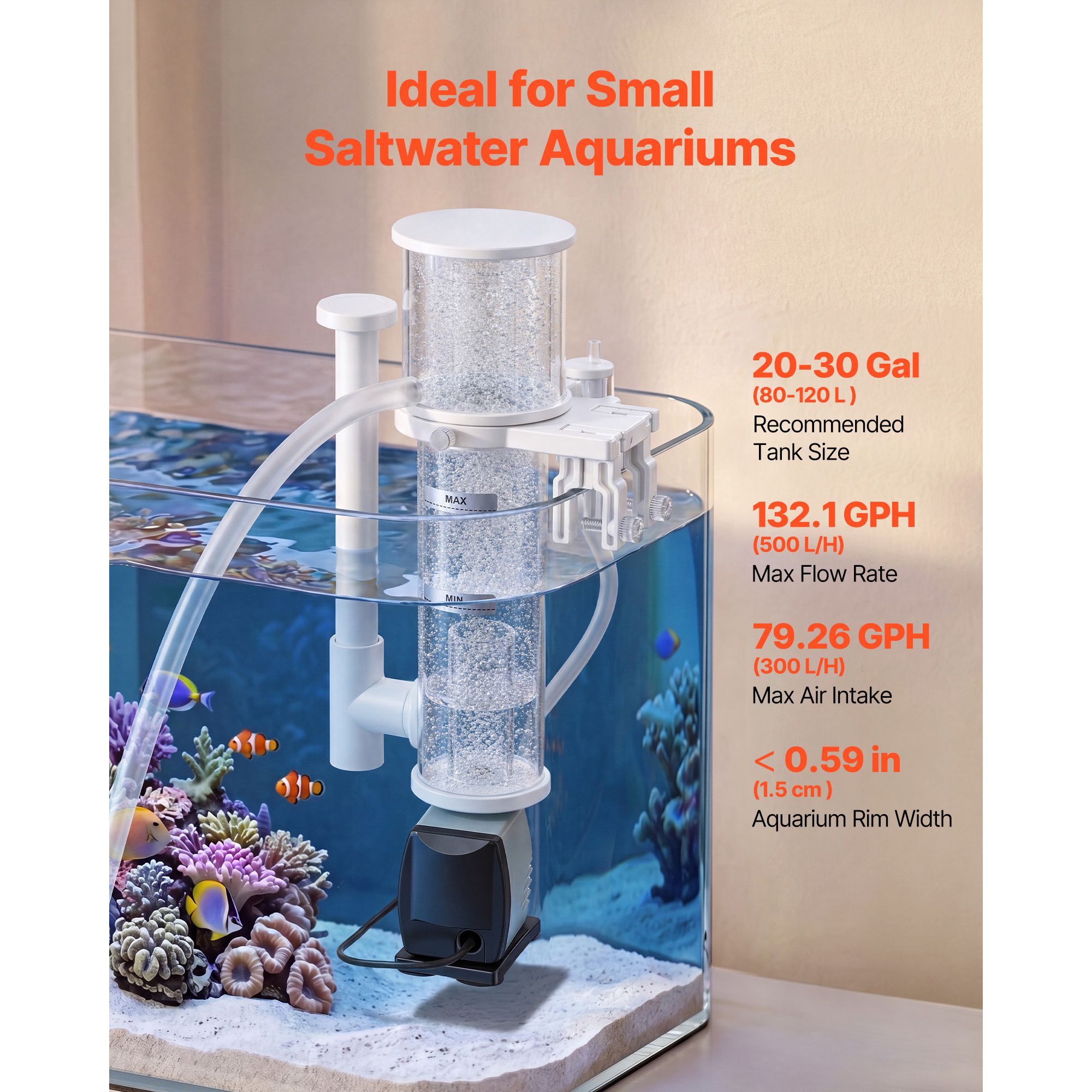 Écrémeur de protéines pour aqu - Protein Skimmer Reef avis et prix