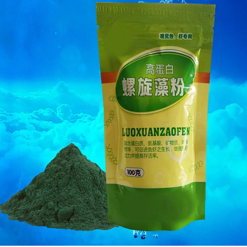Bouteille de poudre de spiruli - Aquarium Fish Vitamin avis et prix